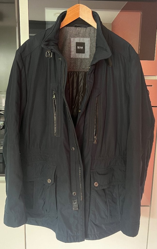 Wintervest mannen, Ophalen, Maat 52/54 (L), BOSS, Blauw