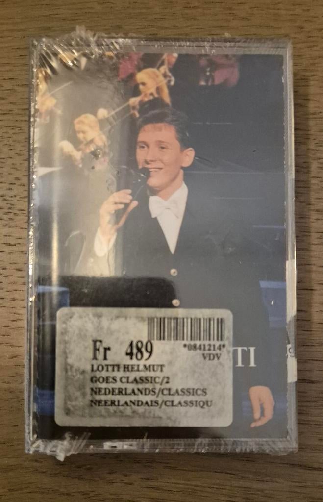 Helmut Lotti Goes Classic 2 (nieuw in plastiek), Cd's en Dvd's, Cassettebandjes, Ophalen of Verzenden