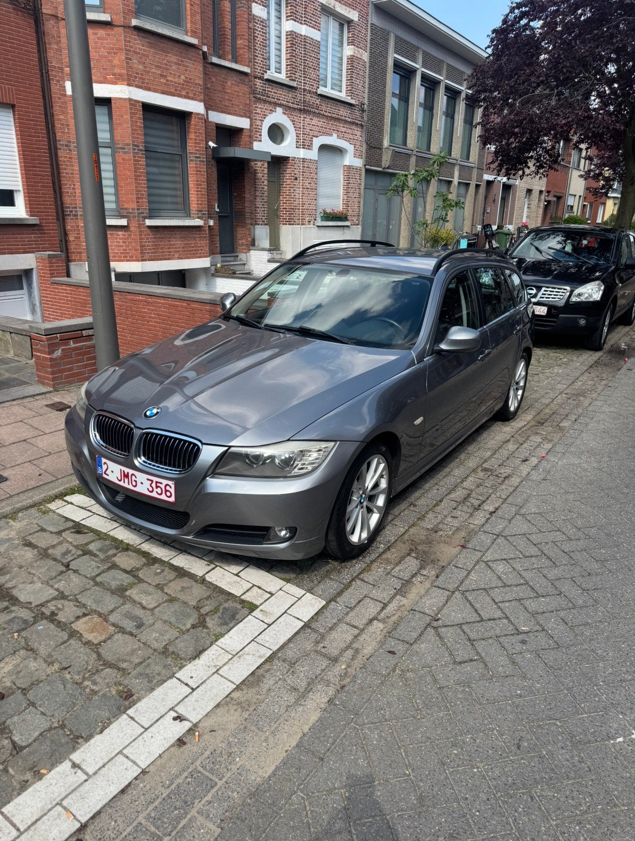 Bmw 318d euro5, Auto's, Bluetooth, Euro 5, Achterwielaandrijving, Zwart