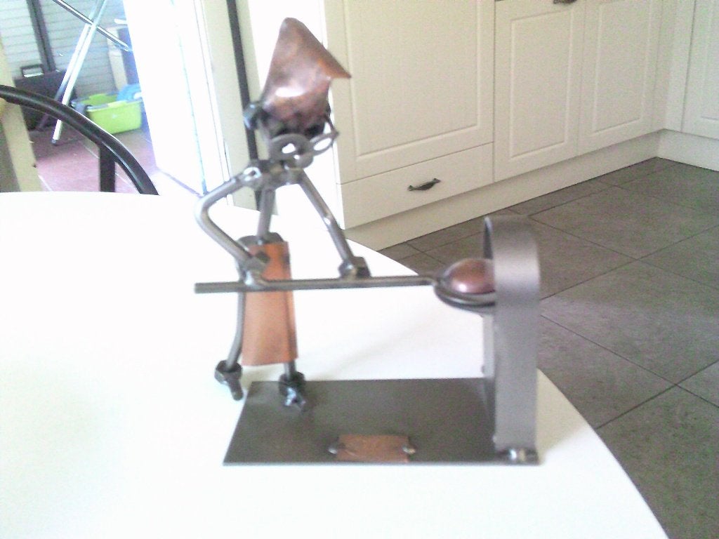 retro kunstwerk bakker, Antiek en Kunst, Curiosa en Brocante, Ophalen