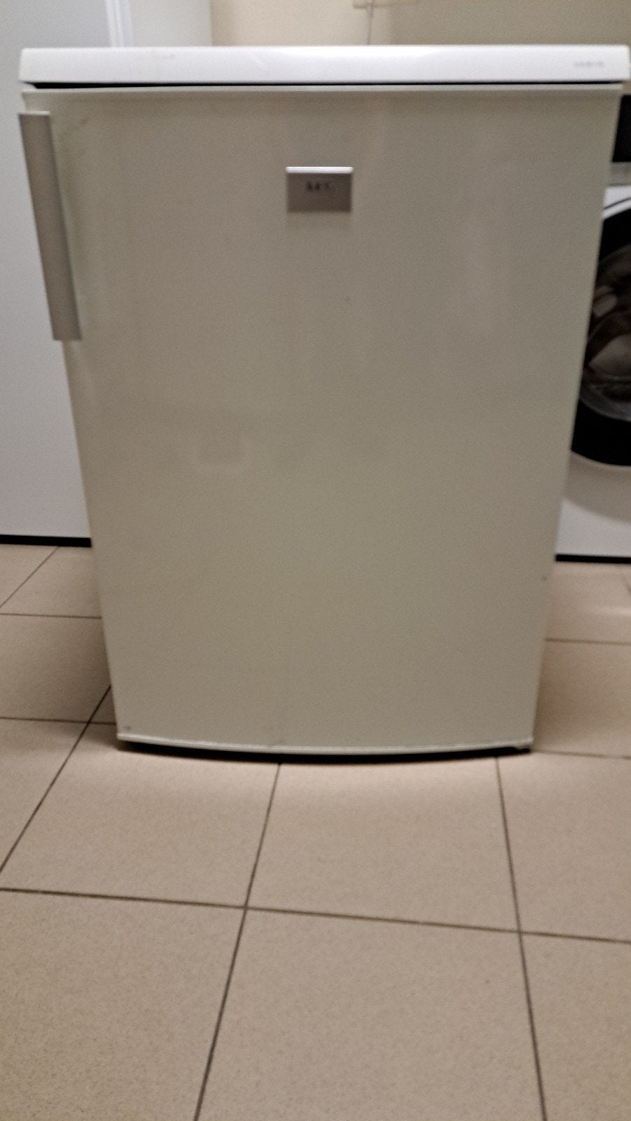 koelkast AEG, Ophalen, Gebruikt, 45 tot 60 cm, Zonder vriesvak
