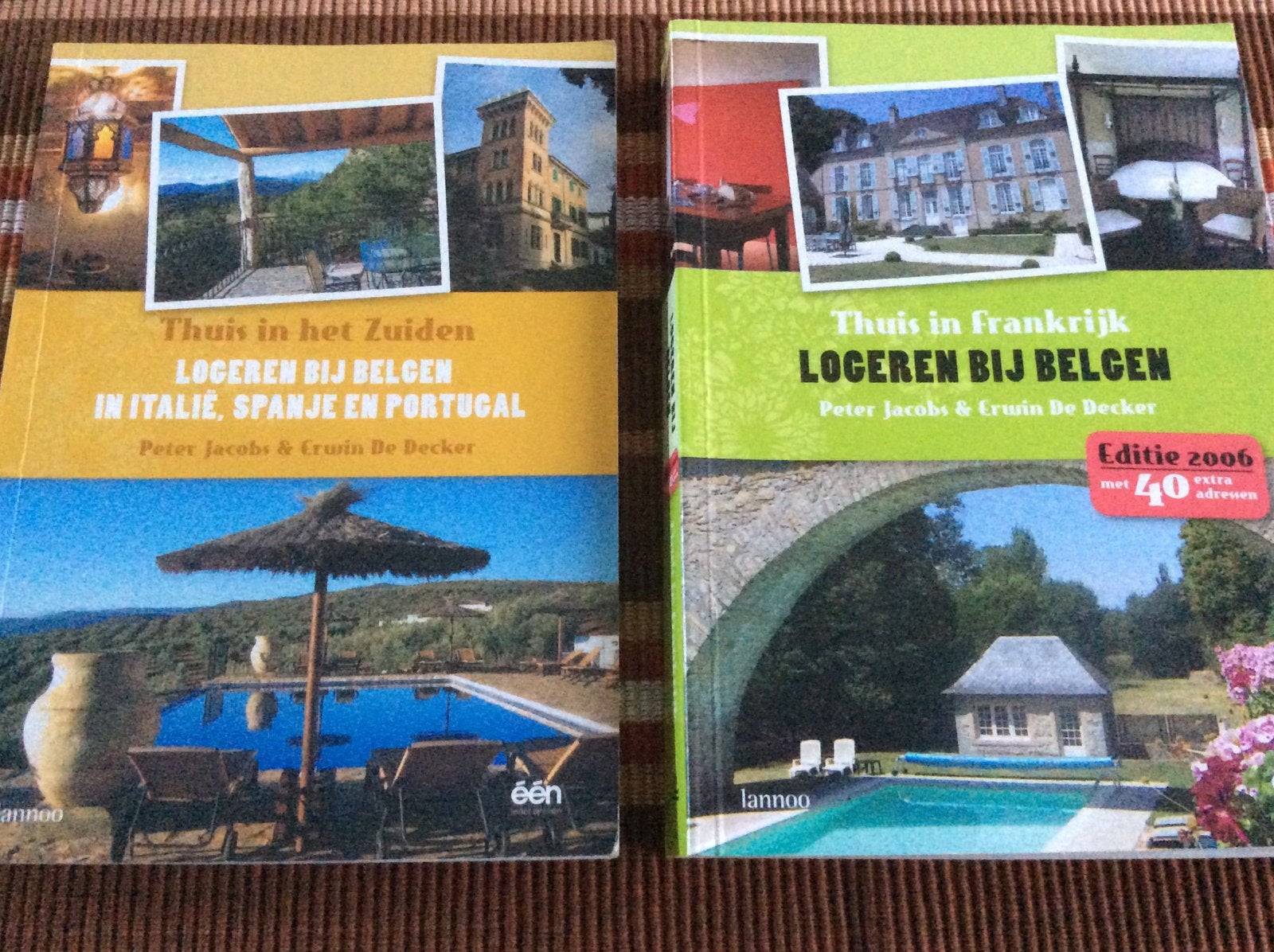 Logeren bij belgen, 2 verschillende, Boeken, Ophalen, Zo goed als nieuw, Hotel- of Restaurantgids