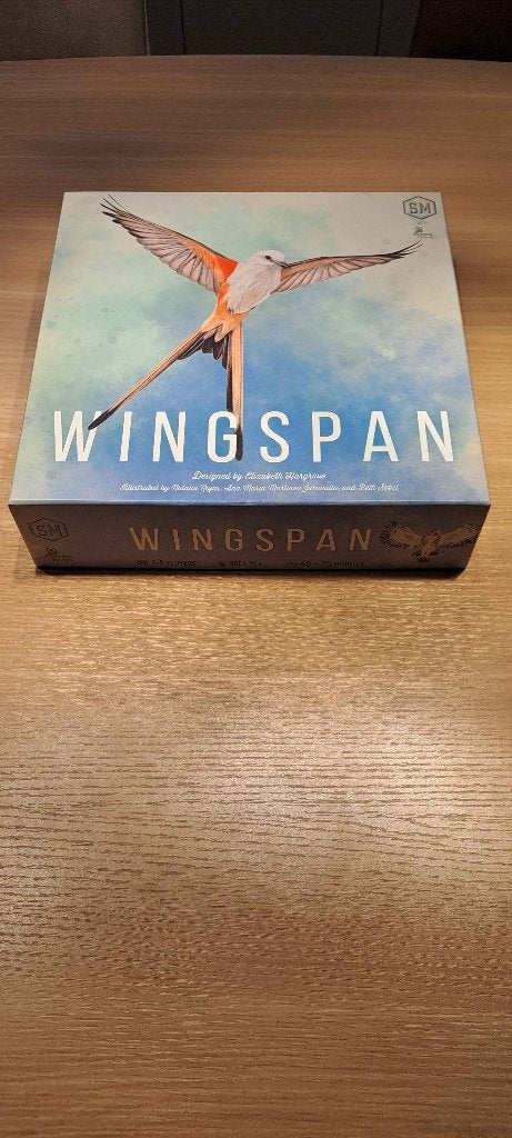 Wingspan, 1 ou 2 joueurs, Enlèvement, Comme neuf