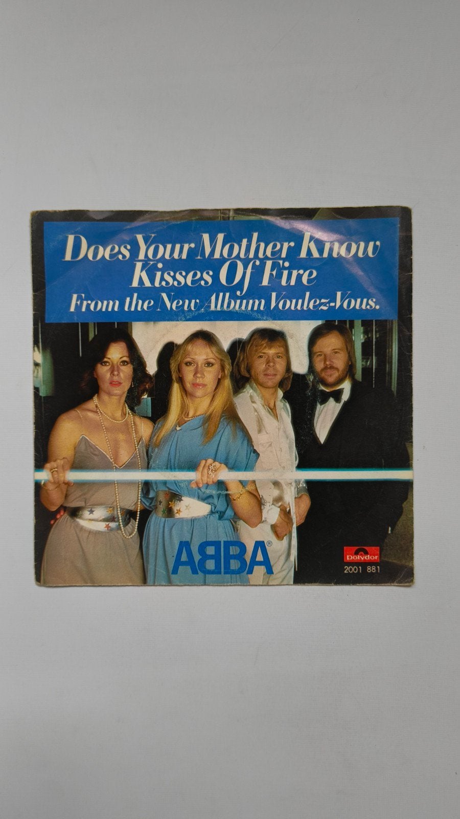 Vinyle 45t du groupe ABBA "Does your mother know", Enlèvement ou Envoi