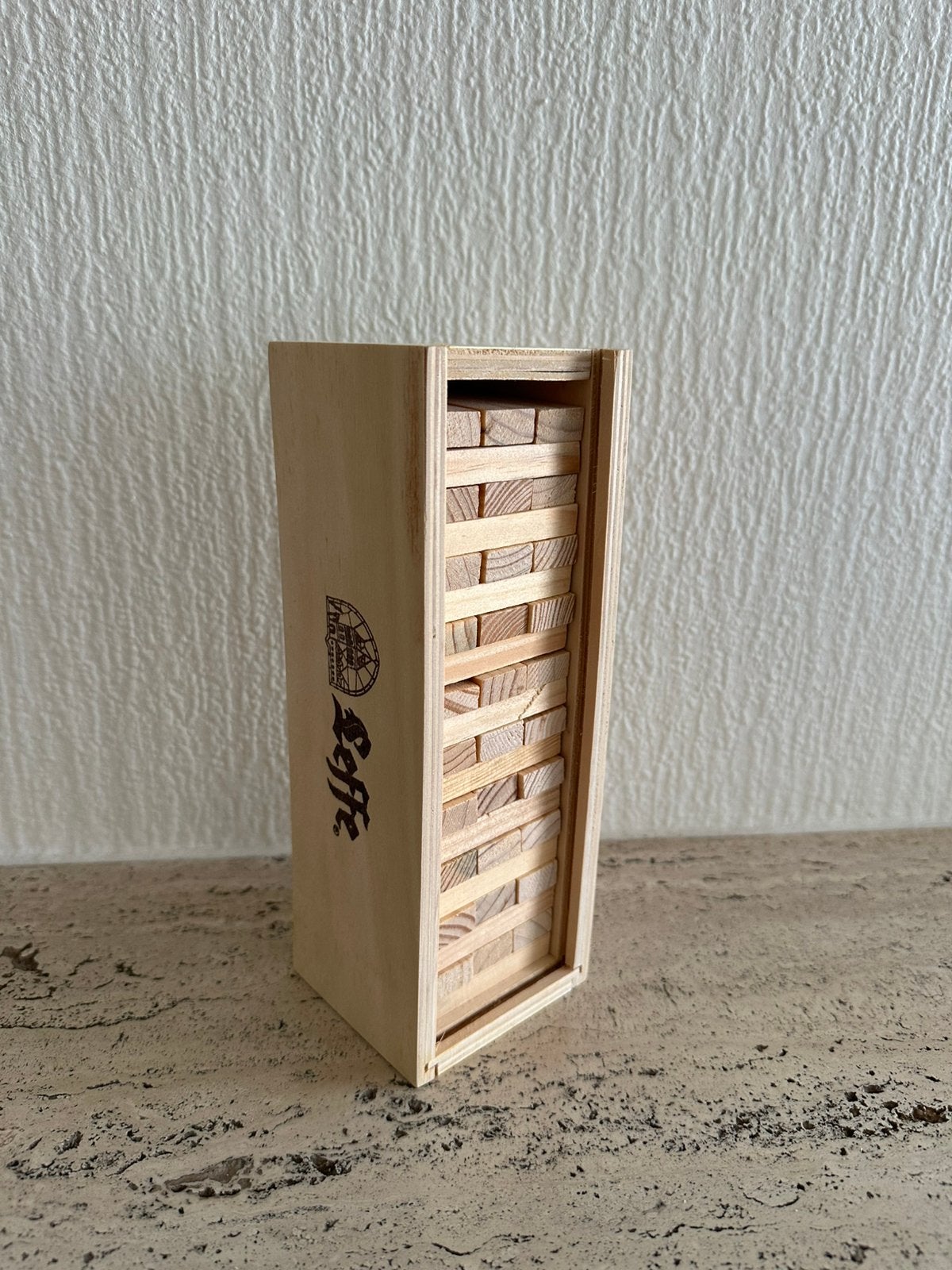 Jenga spel Leffe, Ophalen of Verzenden, Nieuw, Overige typen, Leffe
