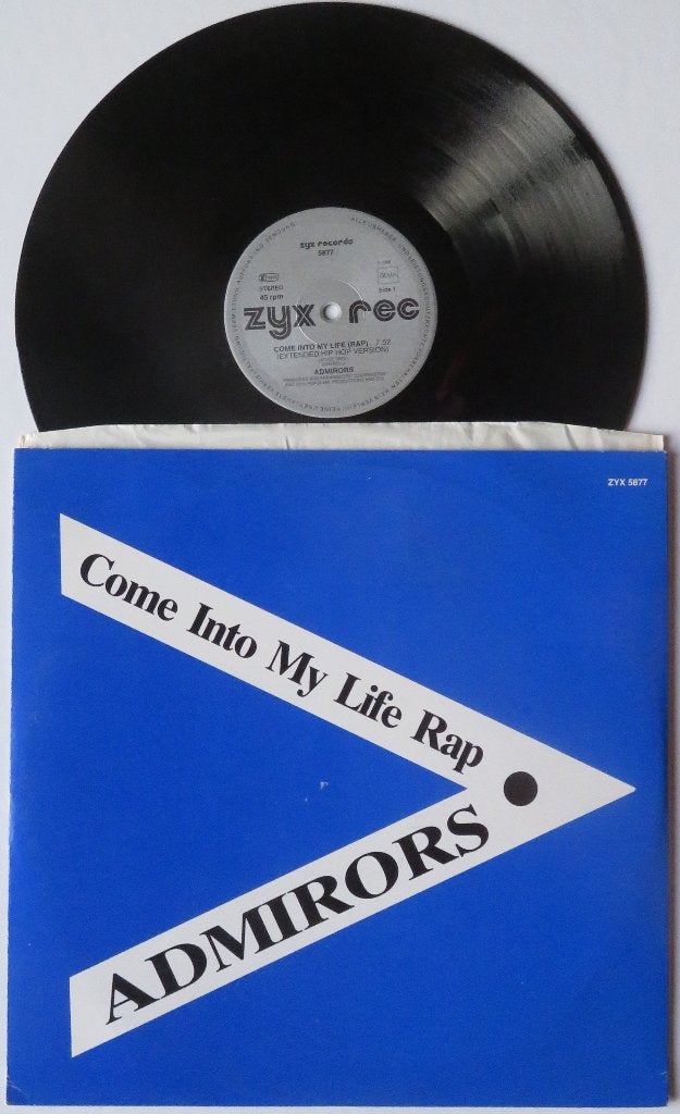 Admirors - Come into my life. Maxi, Cd's en Dvd's, Gebruikt, EP, 12 inch, Beschermende buitenhoes