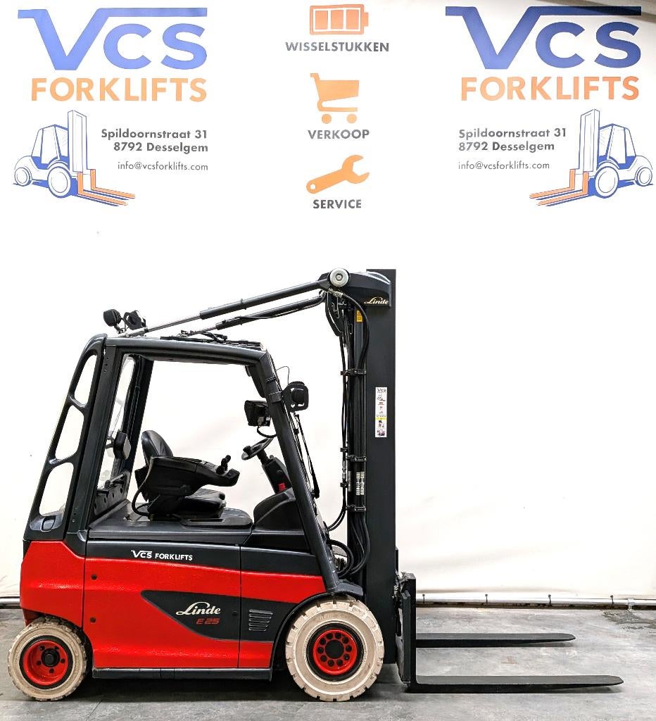 Caméra triplex 2.5t Roadstar 3580u homologuée LINDE Forklift, Électrique, LINDE, Chariot élévateur, Enlèvement