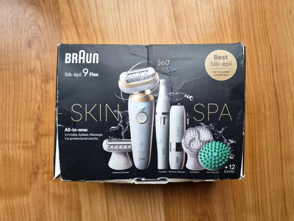 Braun Silk·épil Epilator 9 Flex Skin Spa (schoonheidsset) co, Ophalen of Verzenden
