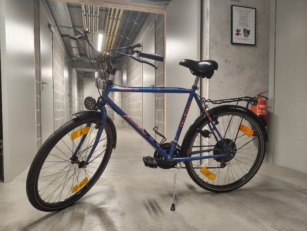 Retro stadsfiets, Fietsen en Brommers, Fietsen | Heren | Herenfietsen, Ophalen, Gebruikt, Velgrem, Versnellingen