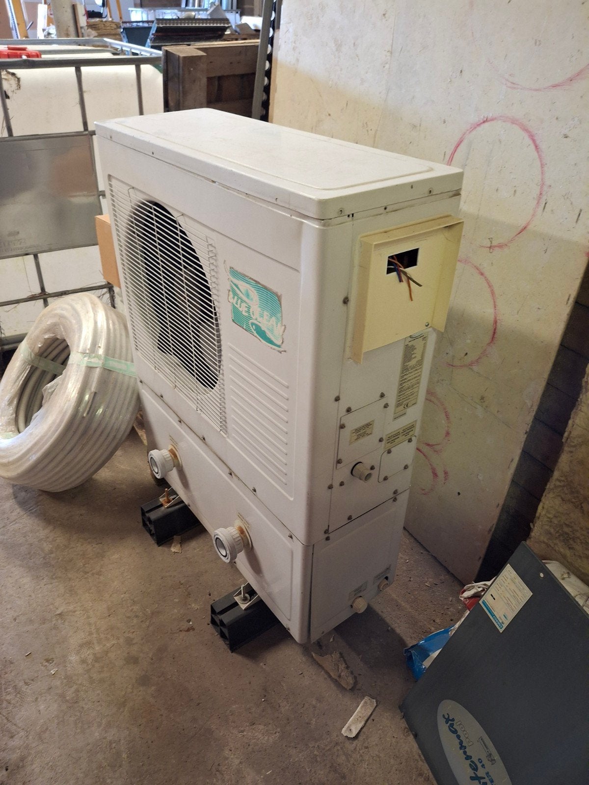 lot de 7 pompes a chaleur piscine a remettre en état, Enlèvement, Utilisé