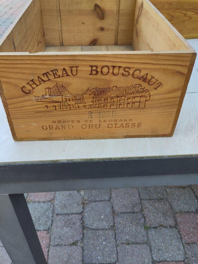 Caisses à vin en bois, Collections, Vins, Utilisé, Enlèvement