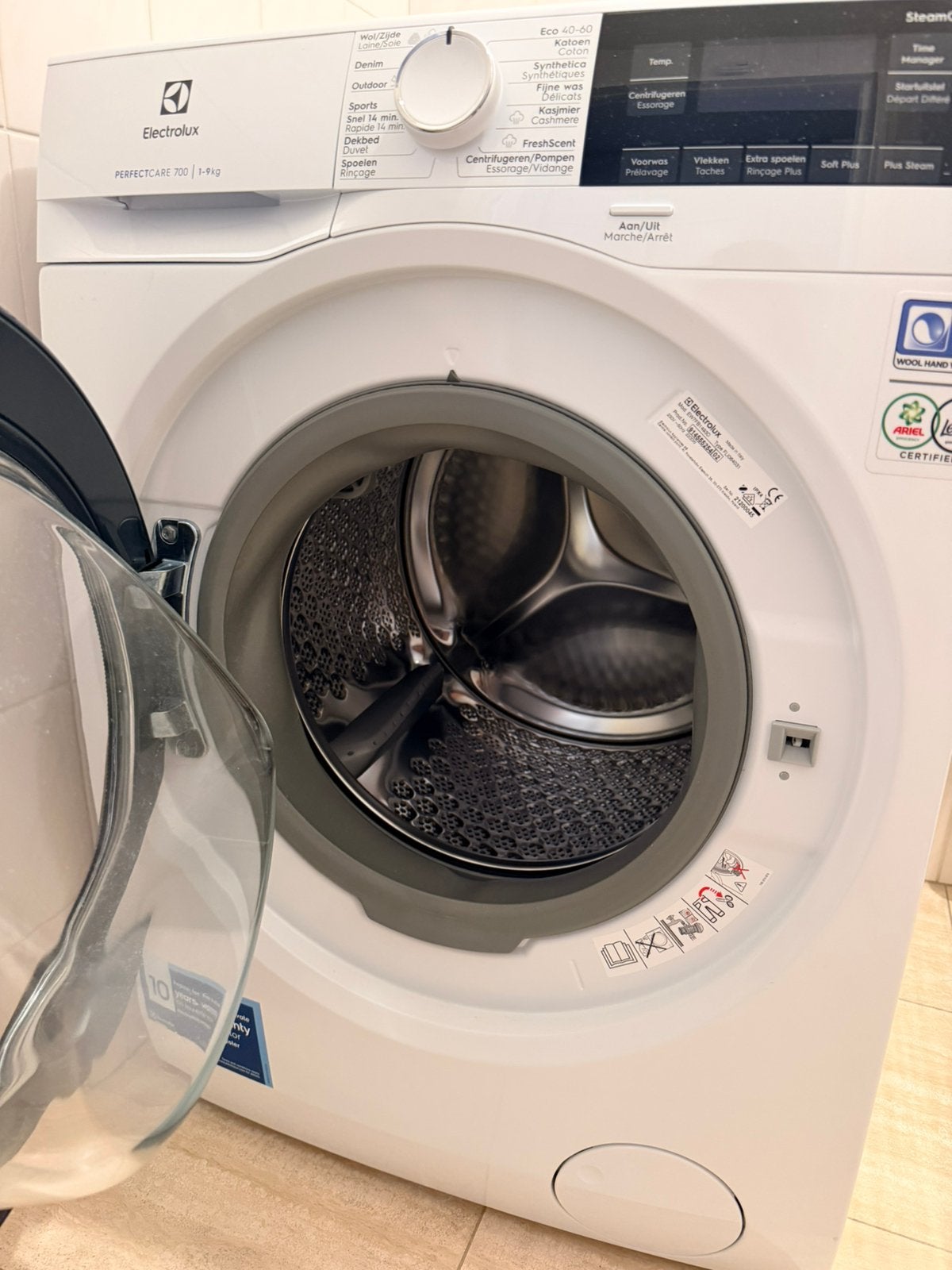 Machine à laver, 8 à 10 kg, Enlèvement, Comme neuf, Chargeur frontal