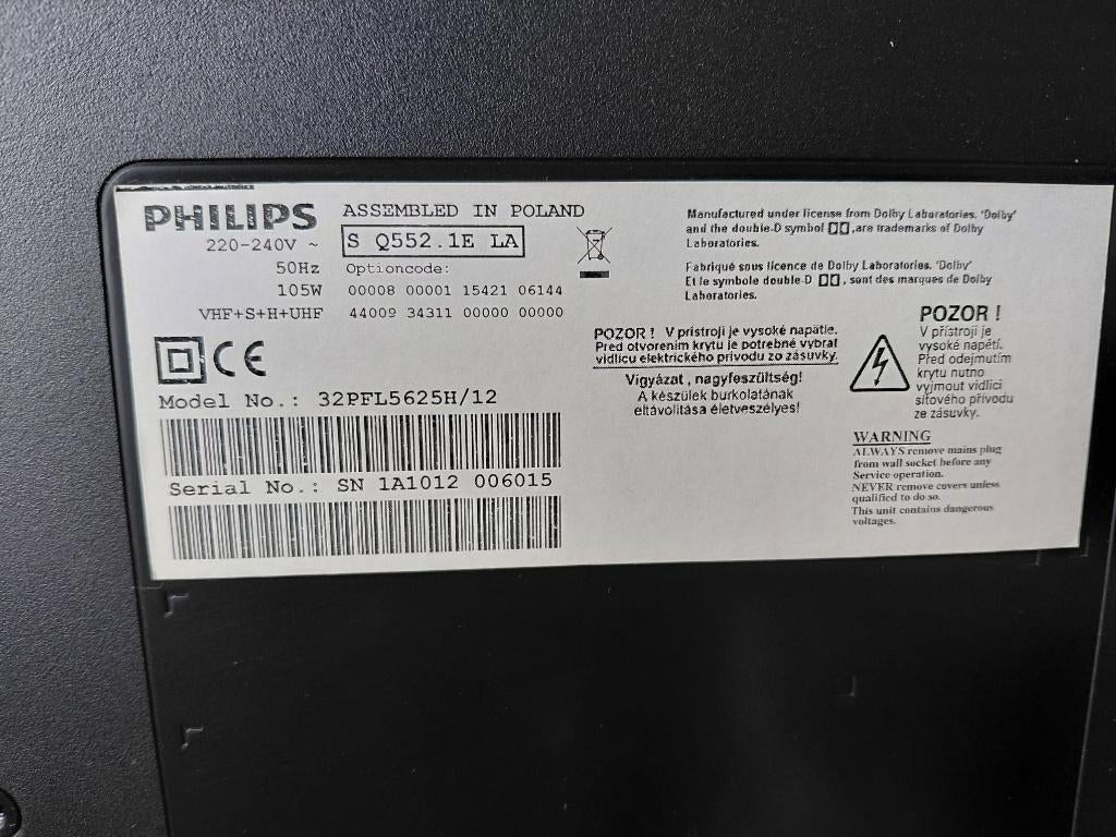 LED TV Philips, Ophalen, Gebruikt, LED, Philips