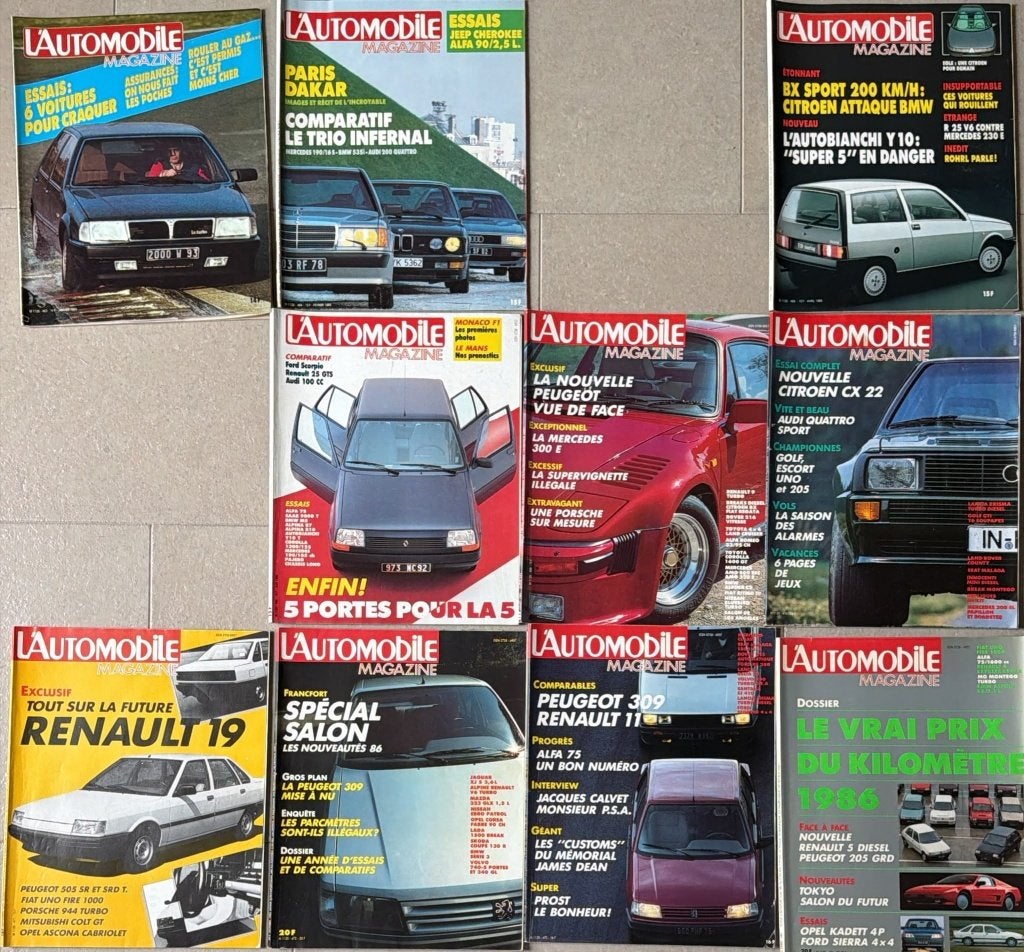 L'Automobile Magazine 1985, Gelezen, Algemeen, L'Automobile Magazine, Ophalen of Verzenden
