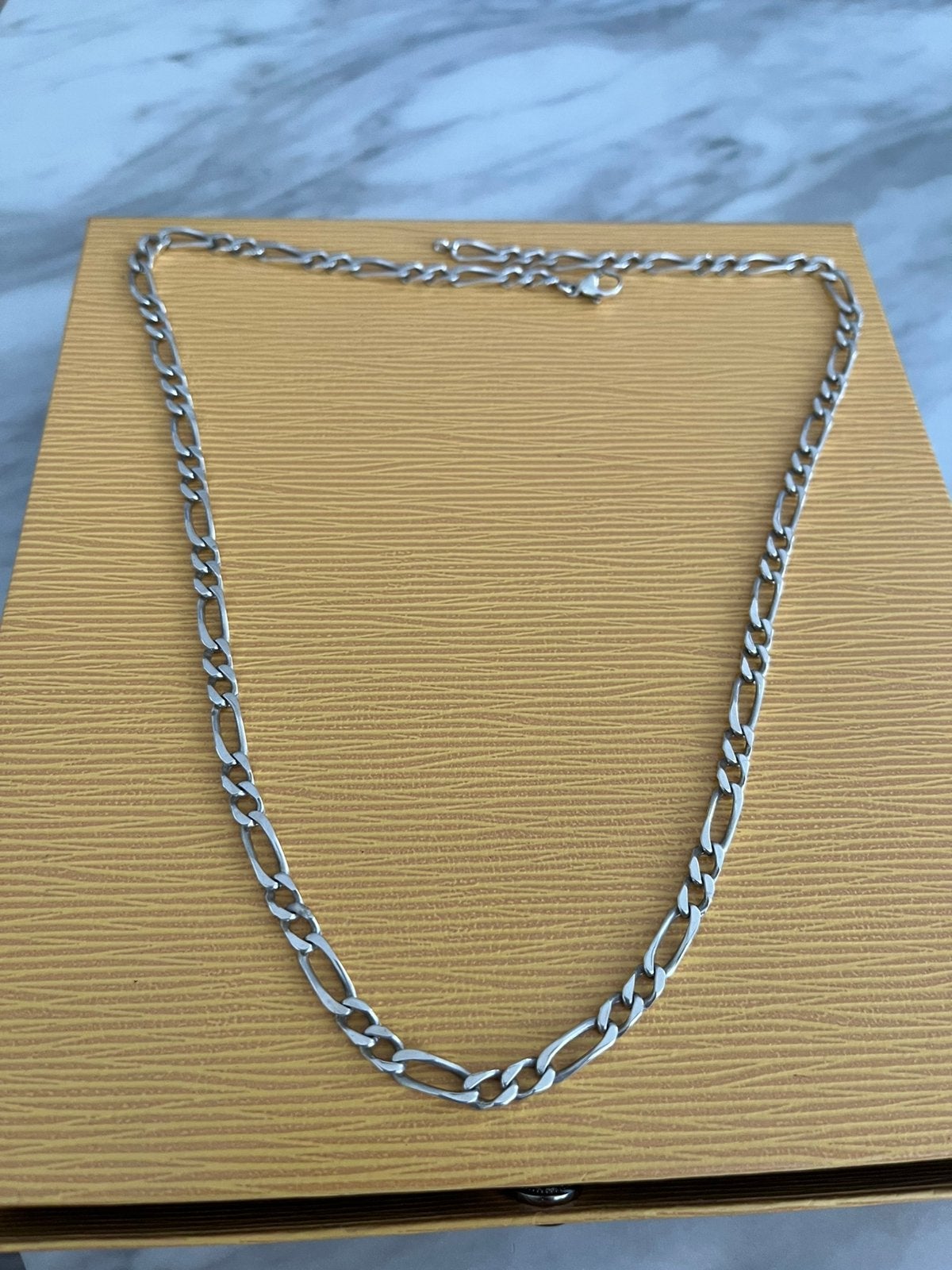Zilver manen ketting 925, Ophalen of Verzenden, Zo goed als nieuw, Zilver