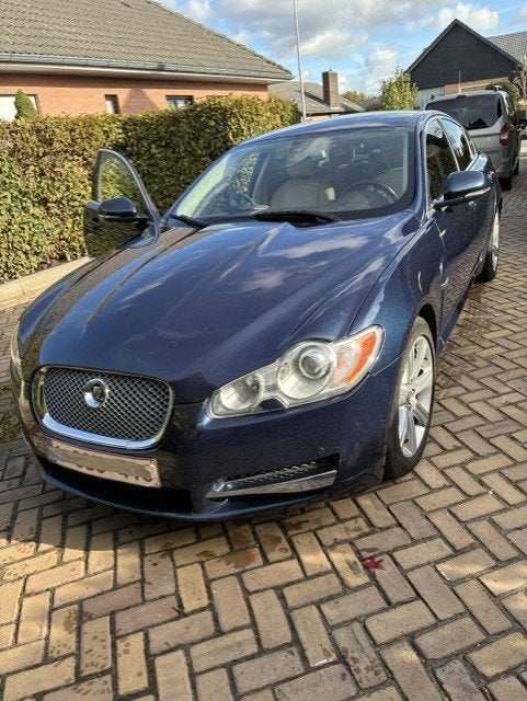 jaguar XF 3.0 D, Auto's, Automaat, Beige, Blauw, 306 cc