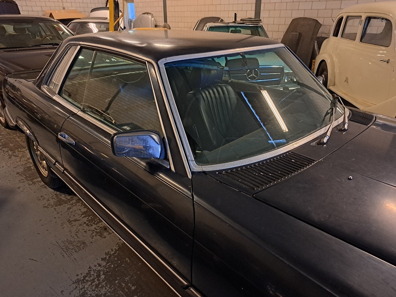 zeldzame mercedes 500 slc airco en abs!1100 stuks gemaakt, foto 6