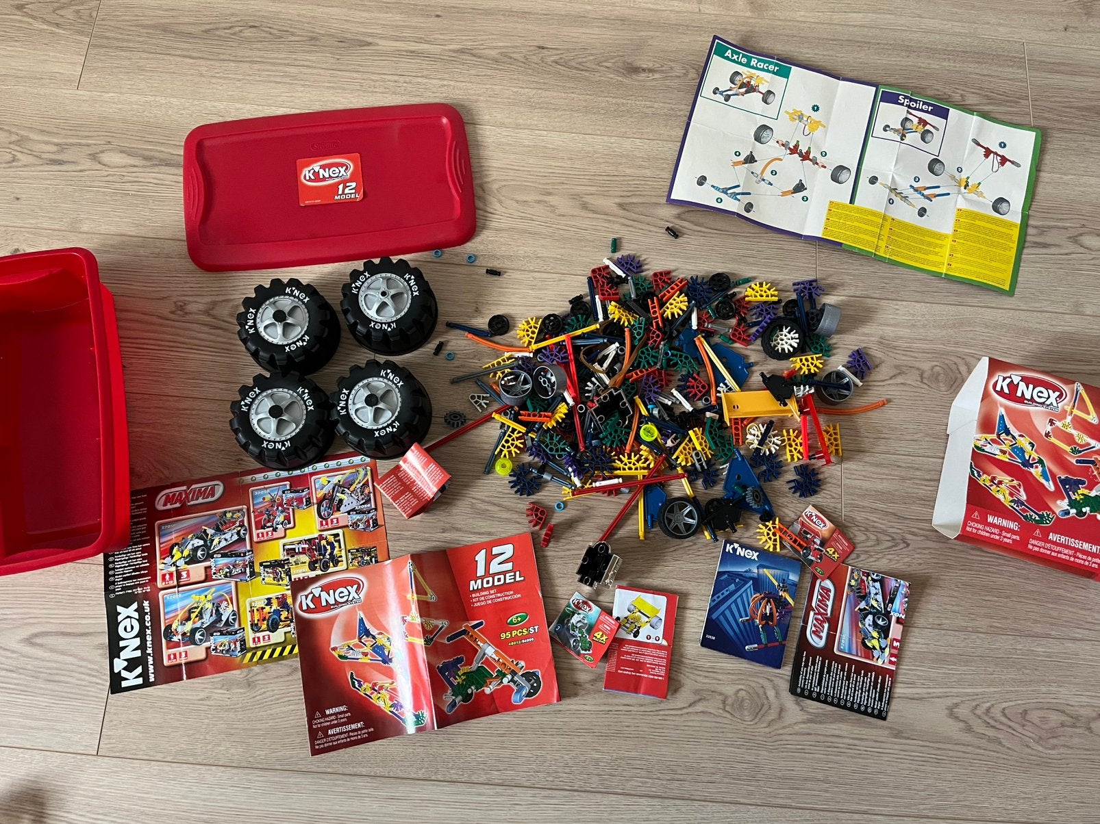 Knex sets, Verzenden, Zo goed als nieuw