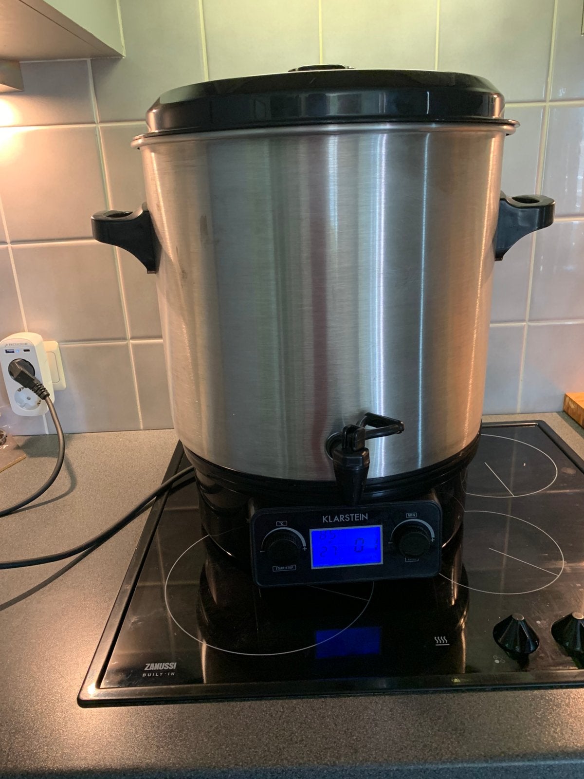 Te koop weckketel, Ophalen, Zo goed als nieuw