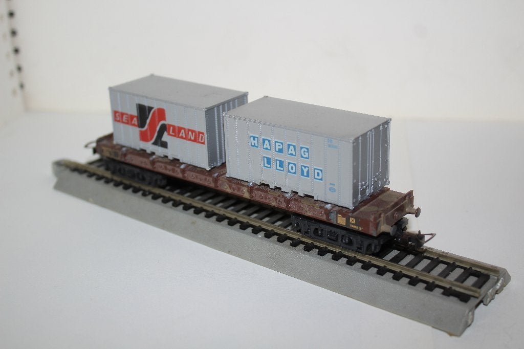 ho wagon container, Autres marques, Enlèvement ou Envoi, Wagon, Courant continu