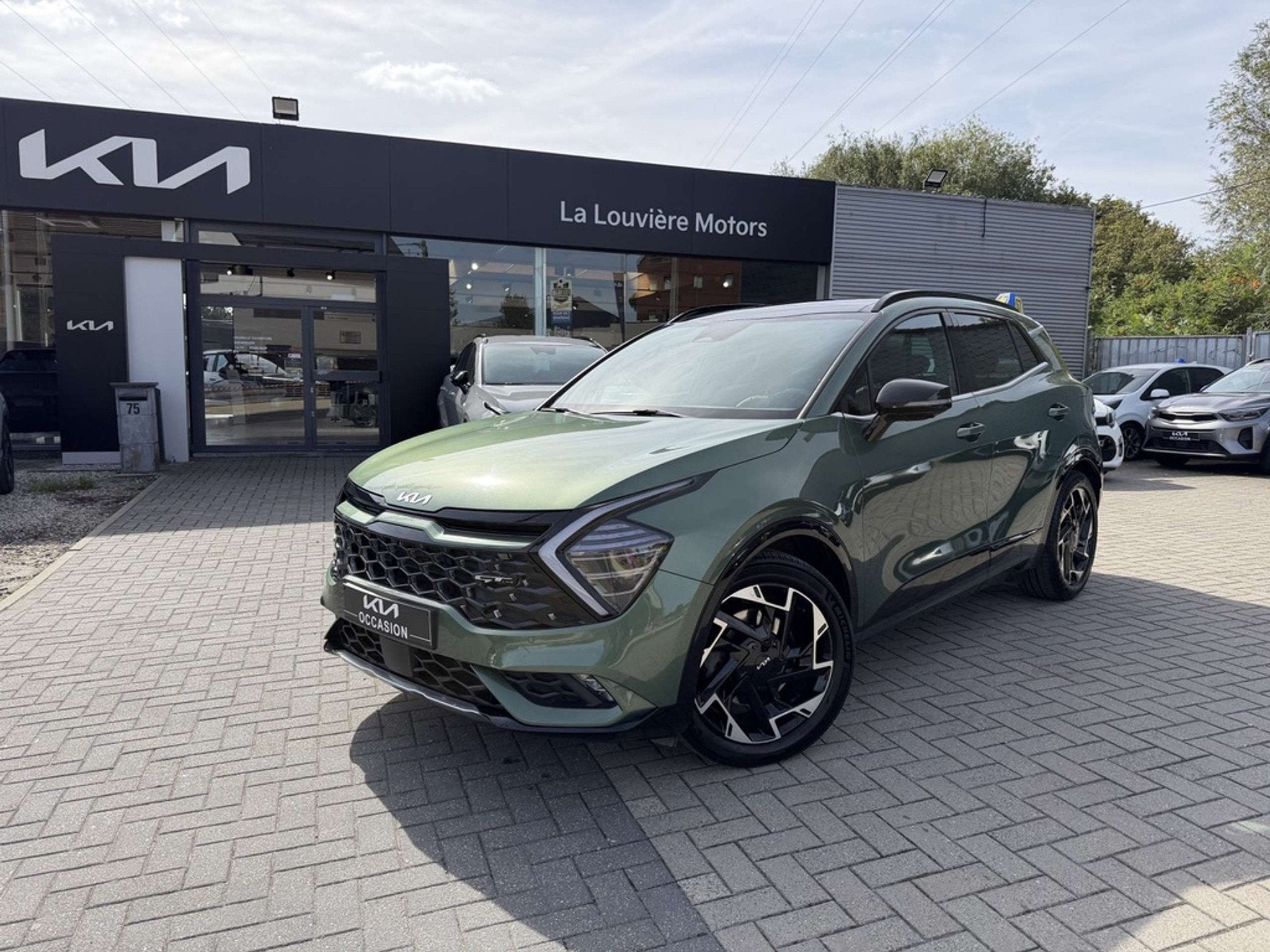 Kia Sportage Sportage 1.6 T-GDi MHEV GT Line DCT * CLIM * NA, Autos, Achat, Entreprise, 149 g/km, Noir