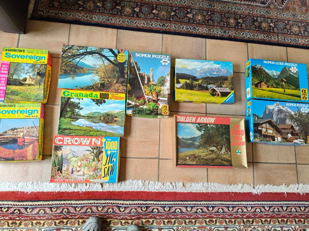 Oude puzzels, Hobby & Loisirs créatifs, Sport cérébral & Puzzles, Puzzle, Enlèvement