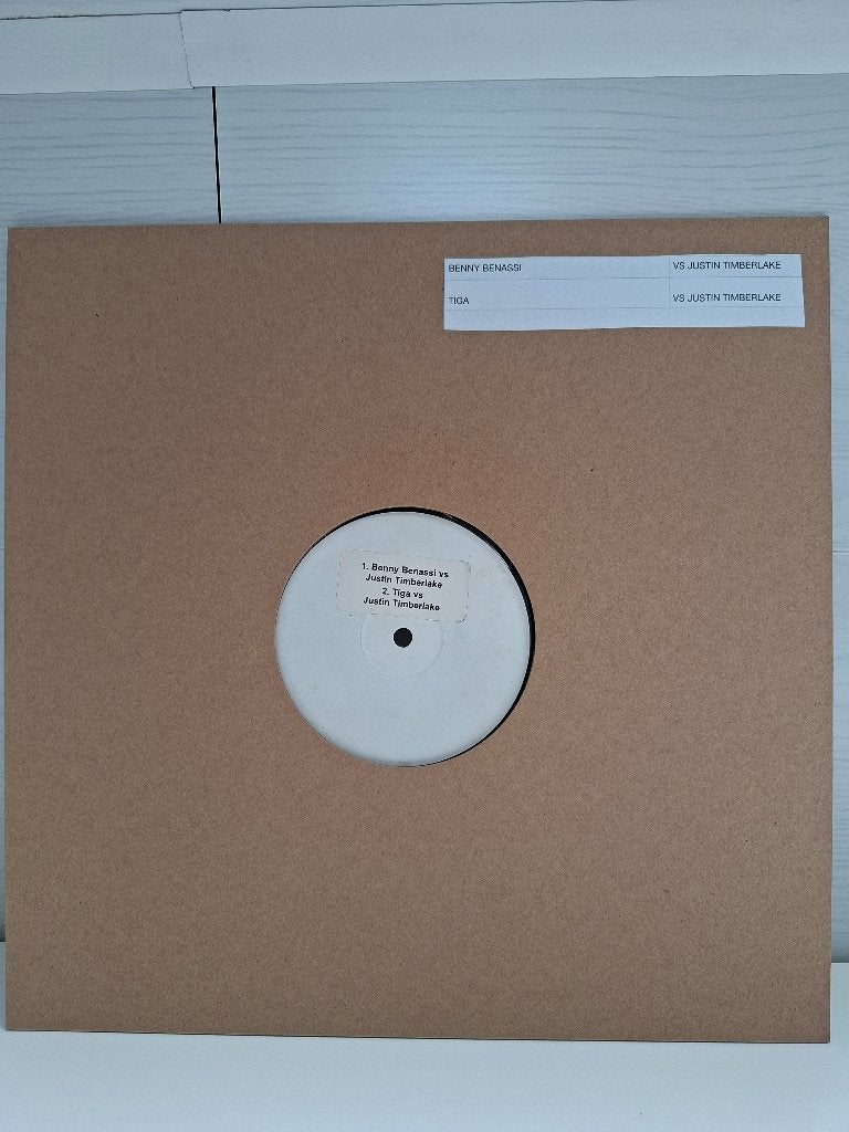 Justin Timberlake vs Benny Benassi & Tiga, Gebruikt, 12 inch, Dance Populair, Inclusief binnenhoes