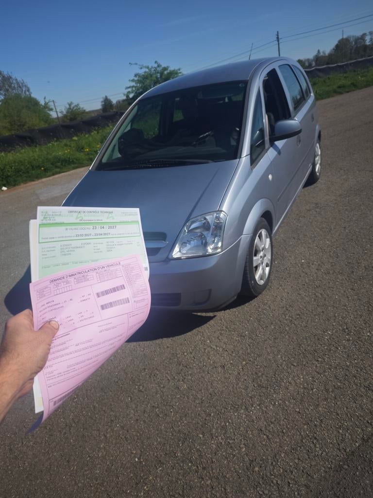 Opel prête a immatriculé 1.7 DTI 160.000km, Auto's, Opel, Elektrische ramen, Particulier, Meriva, 55 kW