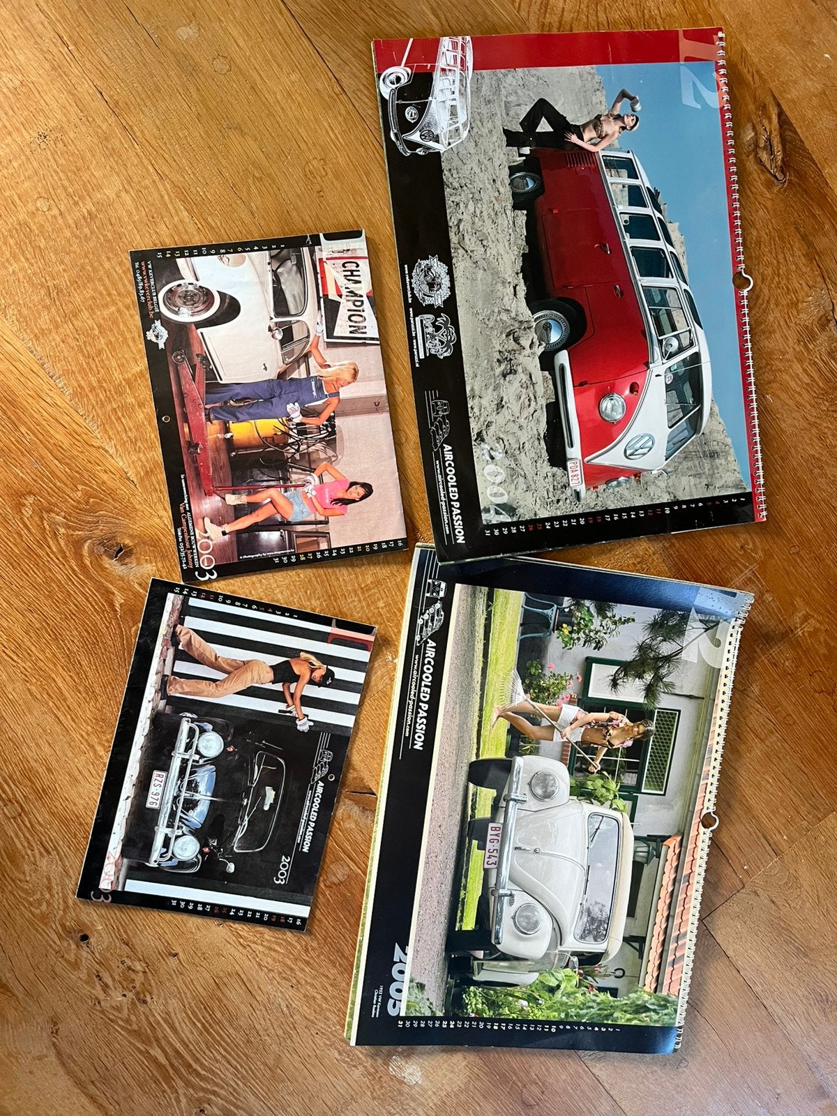 Oude kalenders VW kever, Ophalen of Verzenden, Gebruikt