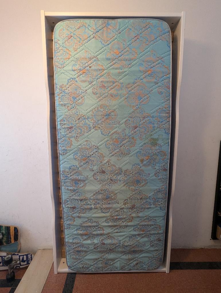 Kinderbed, Ophalen, 85 tot 100 cm, Gebruikt, Matras