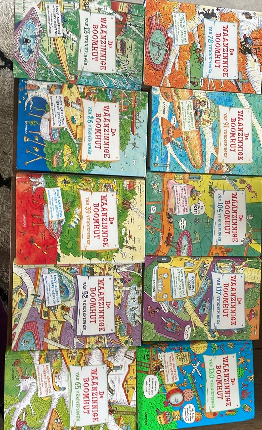 De waanzinnige boomhut collectie 1t/m10 (hardcover), Ophalen of Verzenden, Zo goed als nieuw