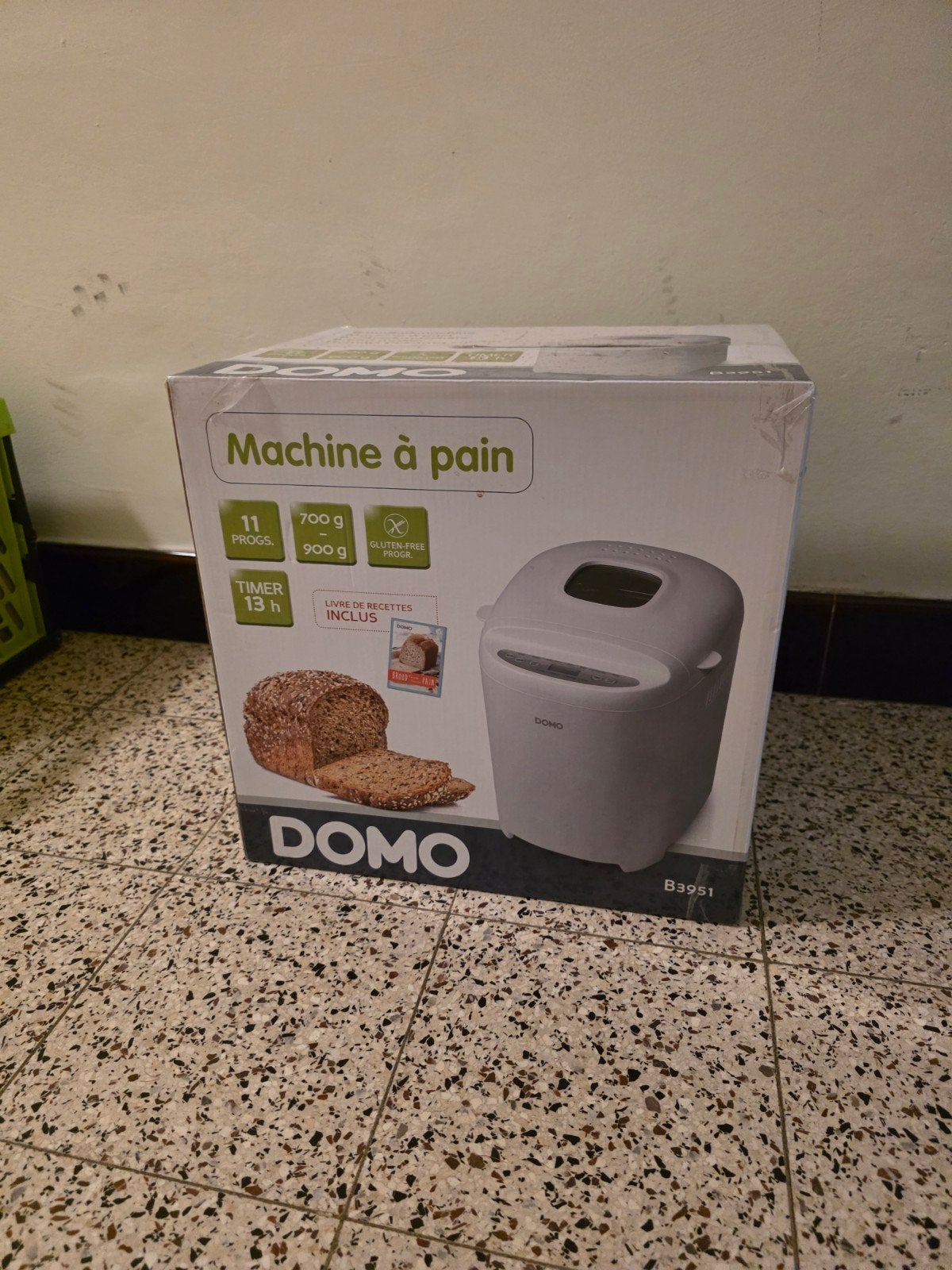 Broodmachine, Met timer, Kijkvenster, Nieuw, Ophalen of Verzenden