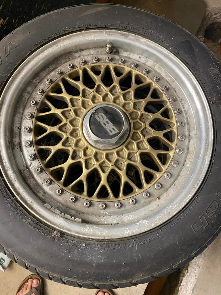 2 BBS rs012 7jx16" H2 ET23 originales, Enlèvement, Jante(s)