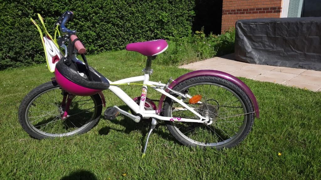Vélo Decathlon 20 pouces pour fille, Sport en Fitness, Wielrennen, Gebruikt, Ophalen