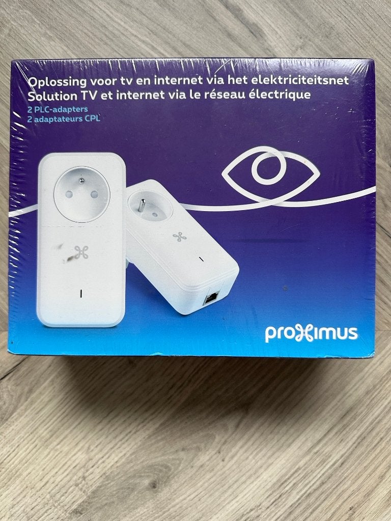 2x Adaptateur CPL PLC Devolo Proximus - Neuf, Informatique & Logiciels, Enlèvement ou Envoi, Neuf