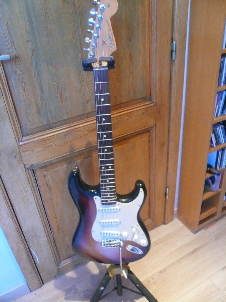 FENDER STRATOCASTER USA, Enlèvement ou Envoi, Utilisé, Solid body, Fender
