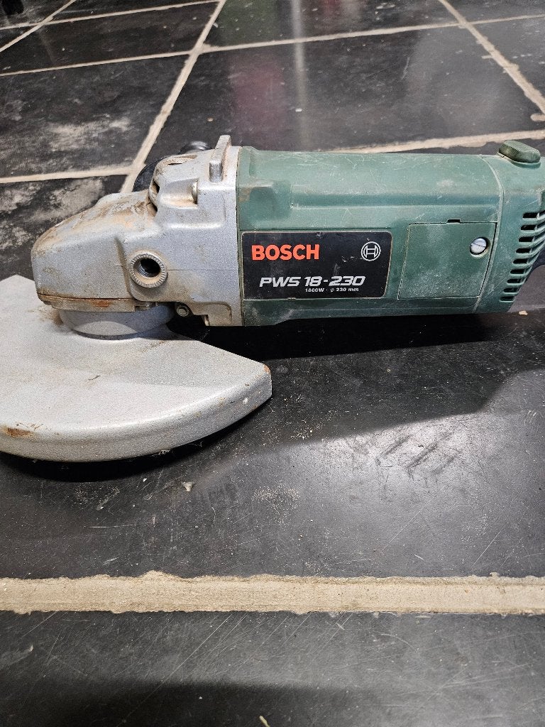 meuleuse d'angle Bosch PWS 18-230, Bricolage & Construction, Outillage | Meuleuses, Enlèvement, Utilisé, 1000 watts ou plus, Meuleuse d'angle