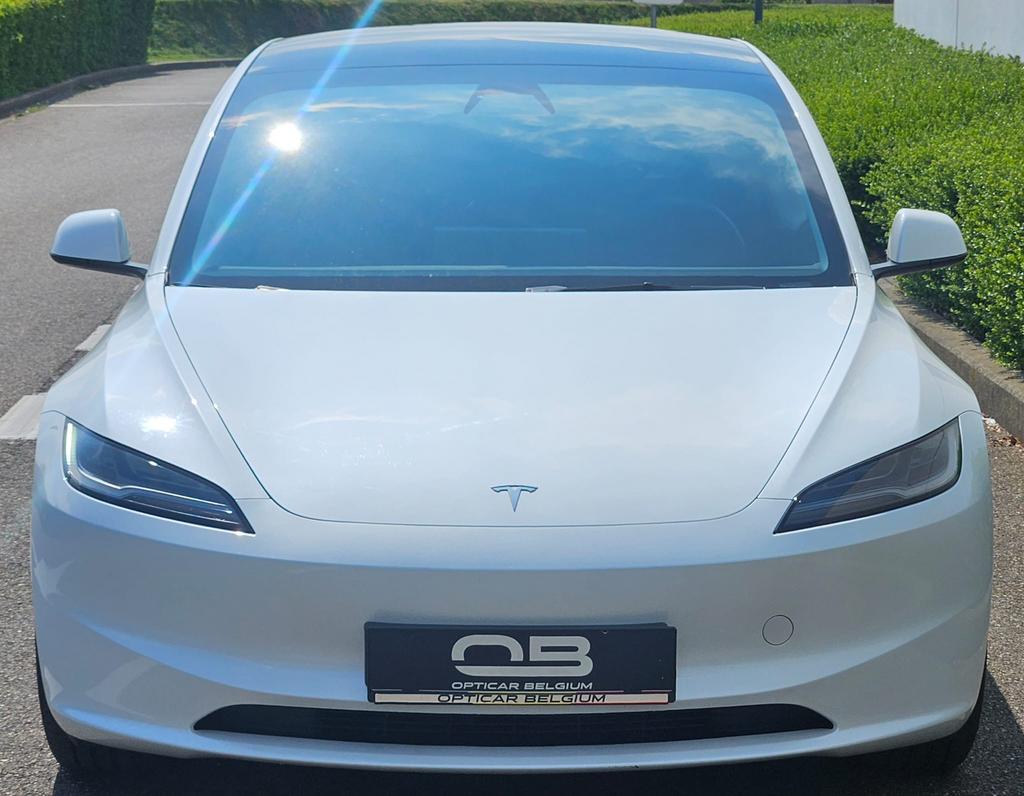 *** Tesla 3 Highland - Premium - 1 prop - Top - Garantie **, Autos, Cuir, Entretenue par le concessionnaire, Noir, Phares entièrement LED