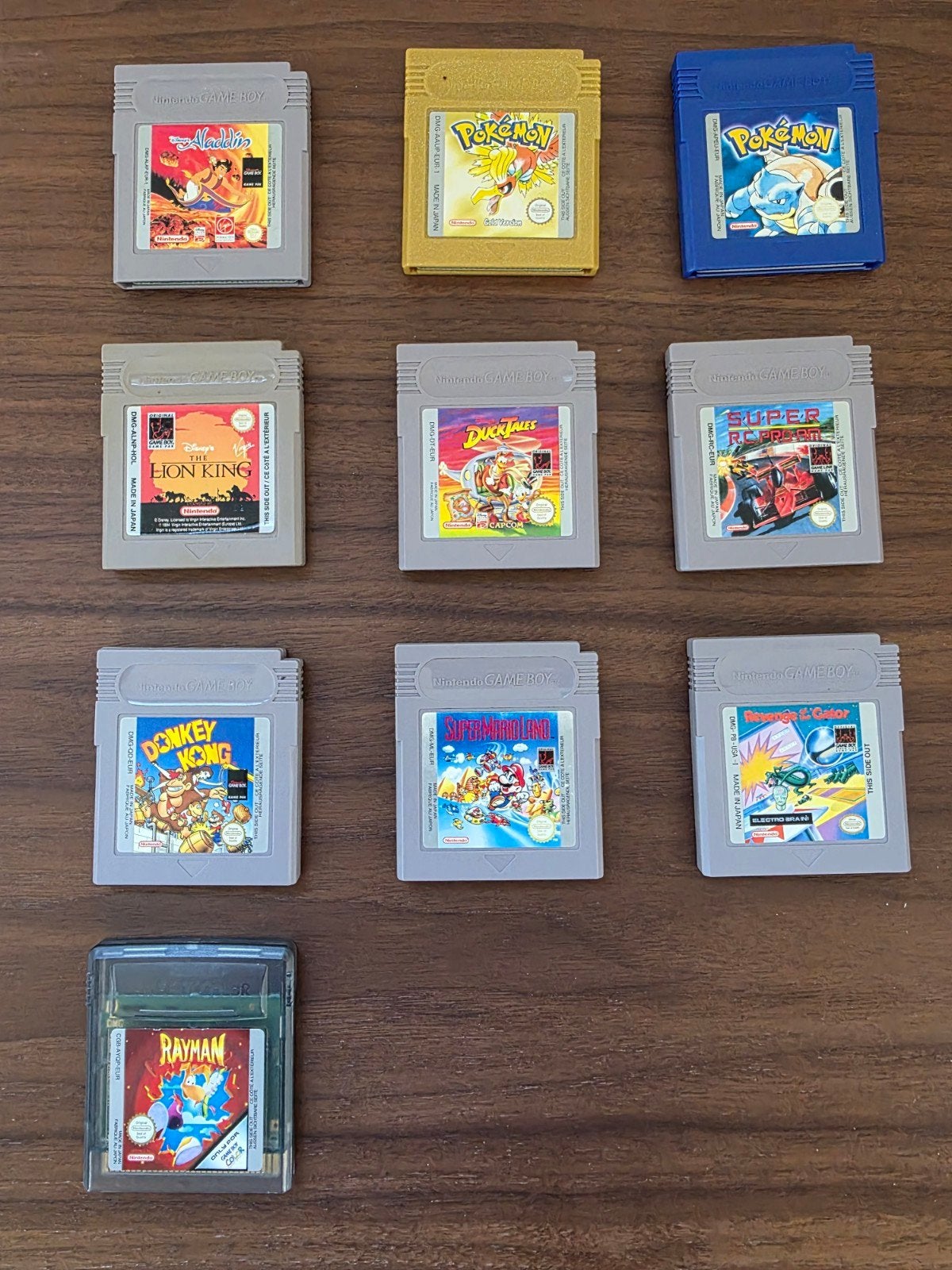 Collectie originele Game Boy Cartridges, Consoles de jeu & Jeux vidéo, 1 joueur, À partir de 7 ans, Aventure et Action, Comme neuf