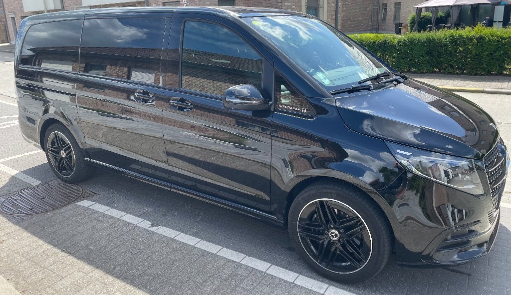 Mercedes V300 lichte vracht full full/NIEUW STAAT!! POTK!, Automaat, Monovolume, 4 cilinders, Zwart