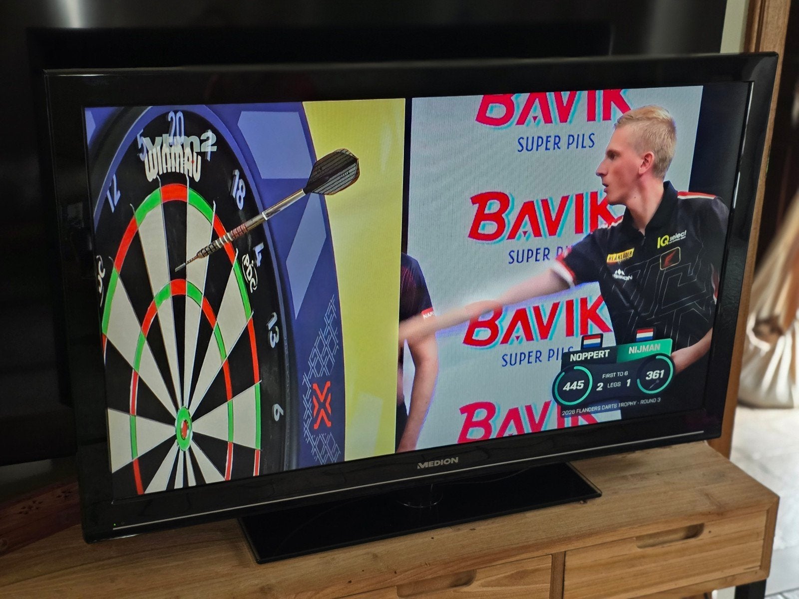 tv medion 42 inch (106,7 cm diagonaal) geen smart tv, Enlèvement, Smart TV