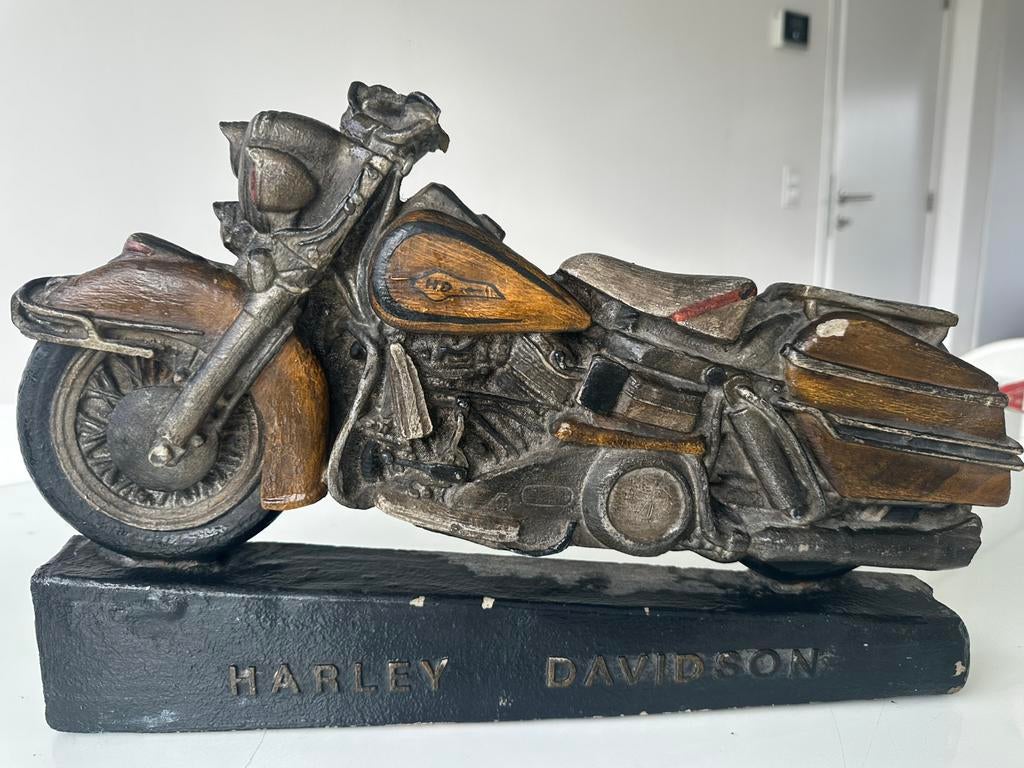 Statuette Harley Davidson, Motos, Enlèvement