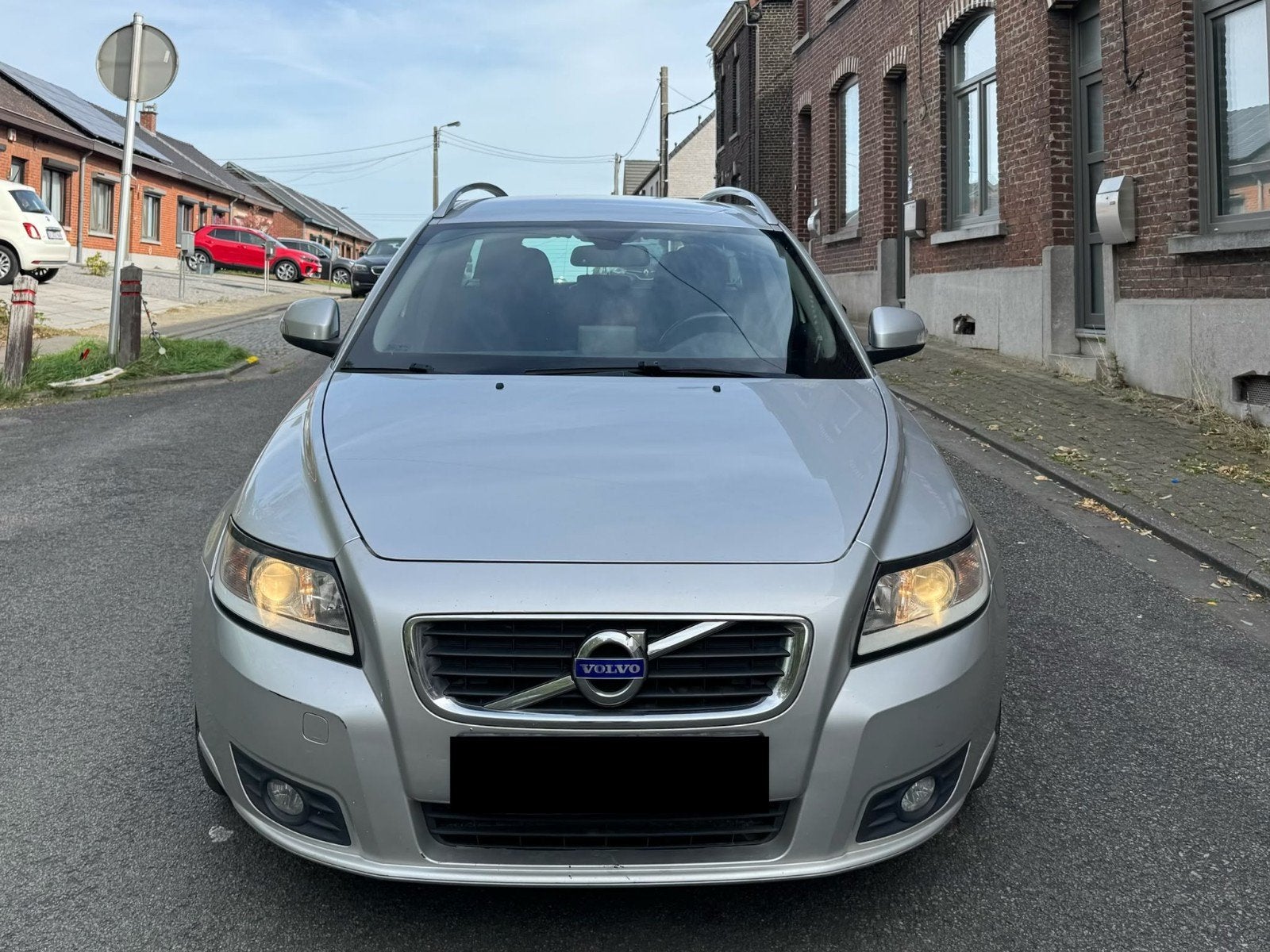 Volvo V50 1.6D Anne 2011 Euro 5, Auto's, Voorwielaandrijving, Euro 5, Stof, Zwart