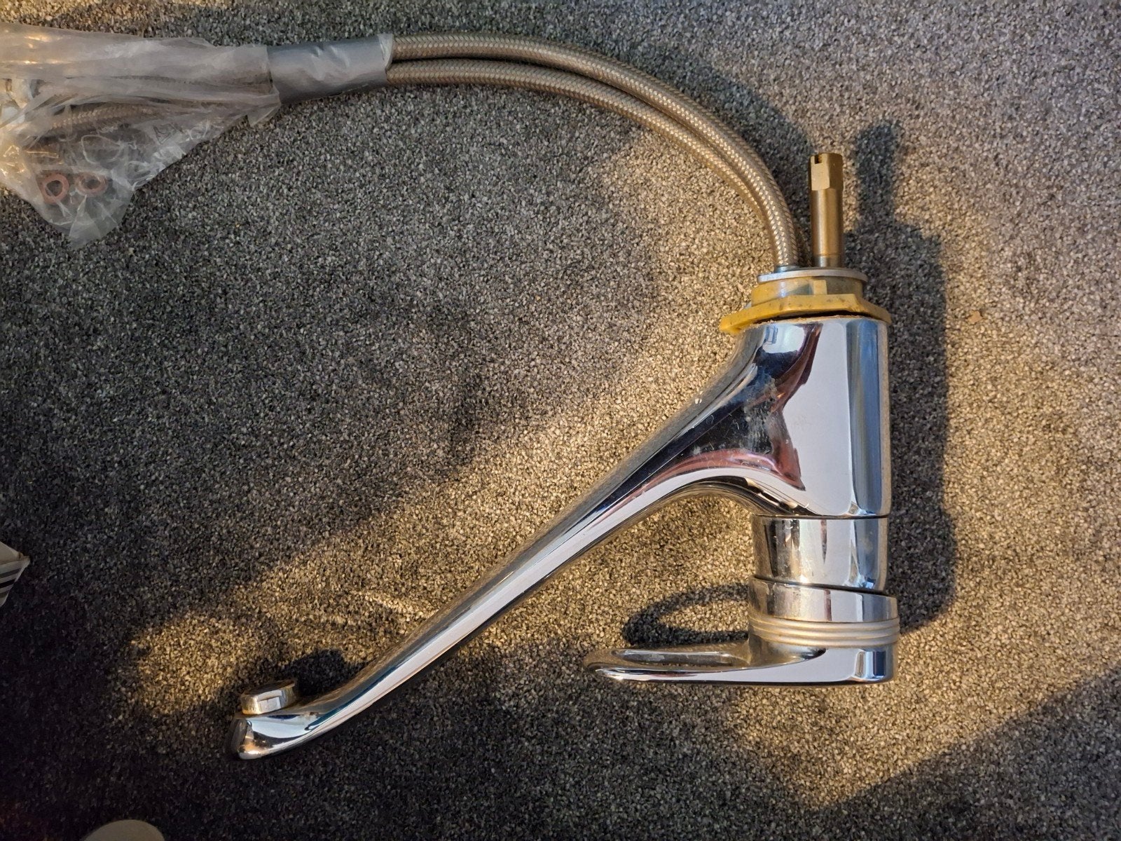 Keukenkraan van Grohe, Ophalen