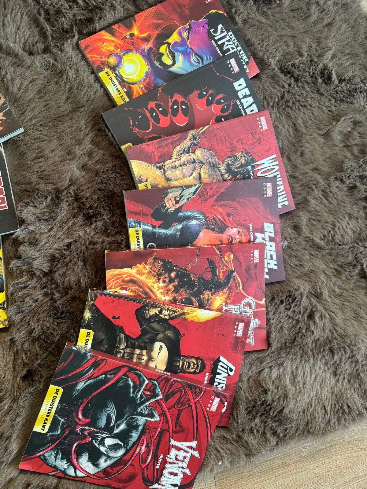 Marvel boeken in het nederlands, Hobby en Vrije tijd, Verzamelkaartspellen | Overige, Ophalen, Zo goed als nieuw