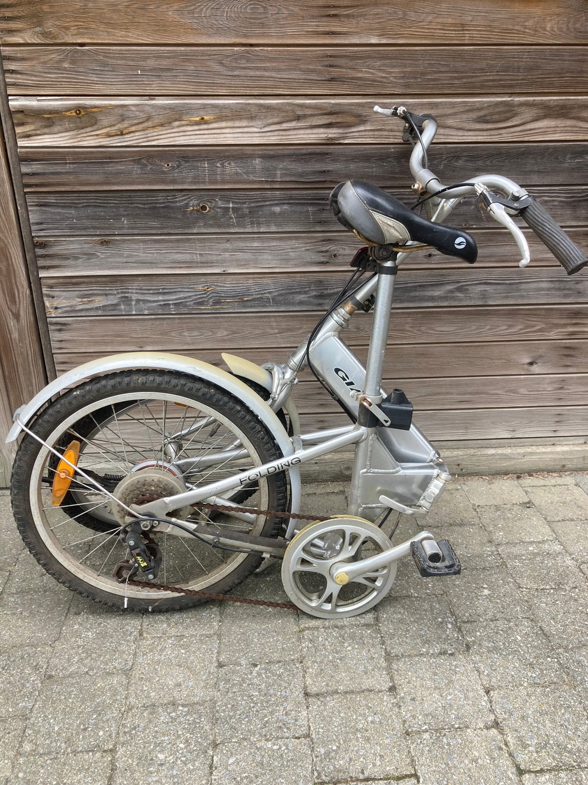 Plooifiets, Fietsen en Brommers, 20 inch of meer, Gebruikt, Versnellingen, Dames