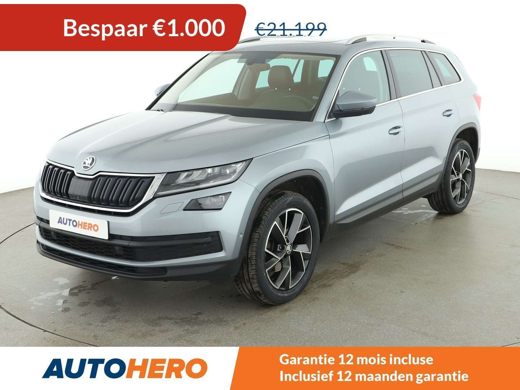 Skoda Kodiaq 1.5 TSI ACT Style (bj 2020, automaat), Auto's, Skoda, Leder, 5 zetels, 5 deurs, SUV of Terreinwagen