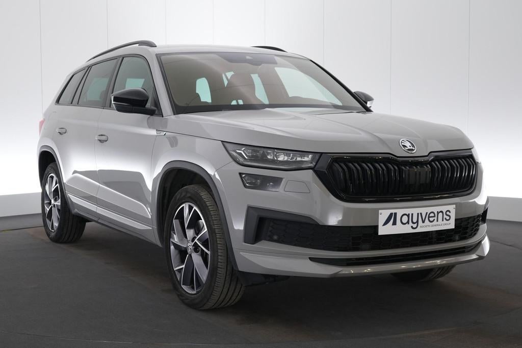 (2BMU454) SKODA KODIAQ, Autos, Argent ou Gris, Achat, Entreprise, Alcantara