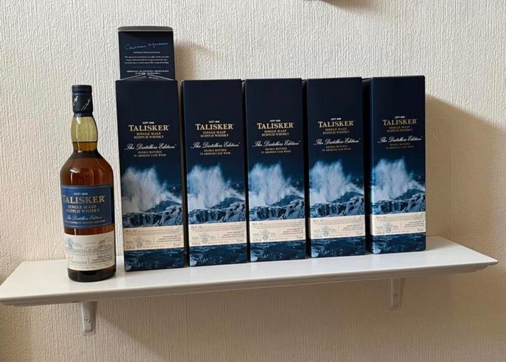 Talisker Distillers Edition 2011/2021, 5 flessen, Enlèvement ou Envoi, Neuf