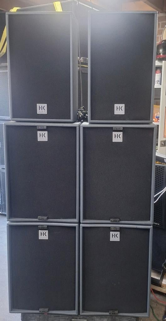 HK actor actieve speakerset NIEUWSTAAT!!!!, Muziek en Instrumenten, Ophalen, P.A.